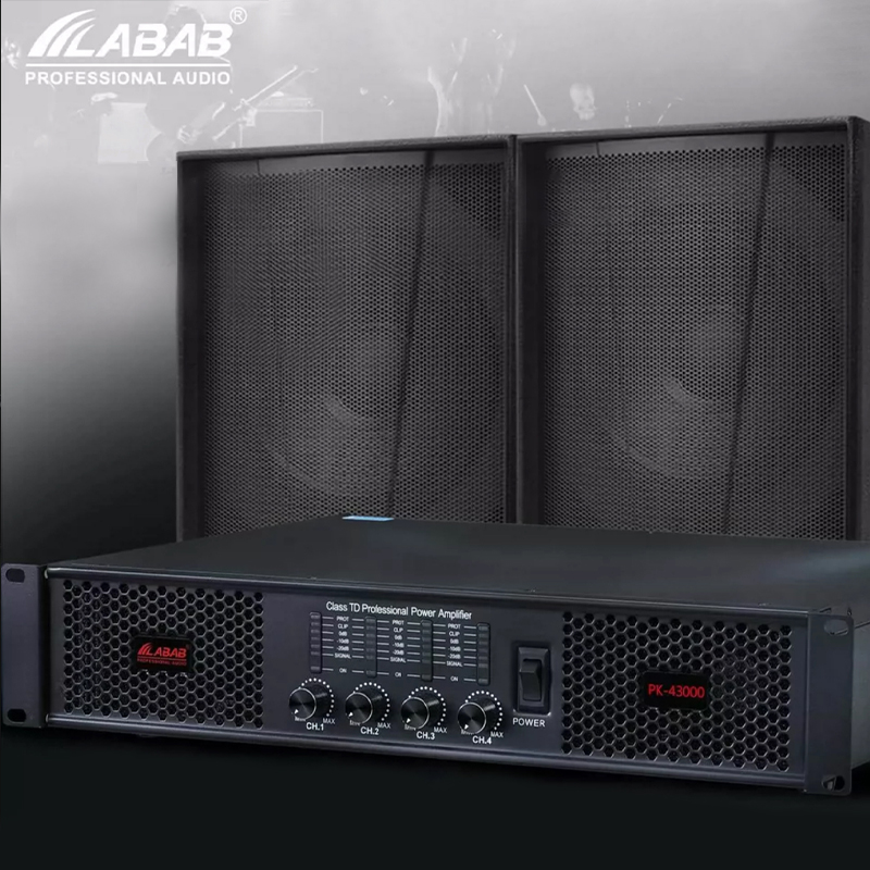 Outdoor Power Amplifier - โมดูลเครื่องขยายเสียงโมโน LABAB PK-2600 ช่องเดียว กำลังขับ 2x600