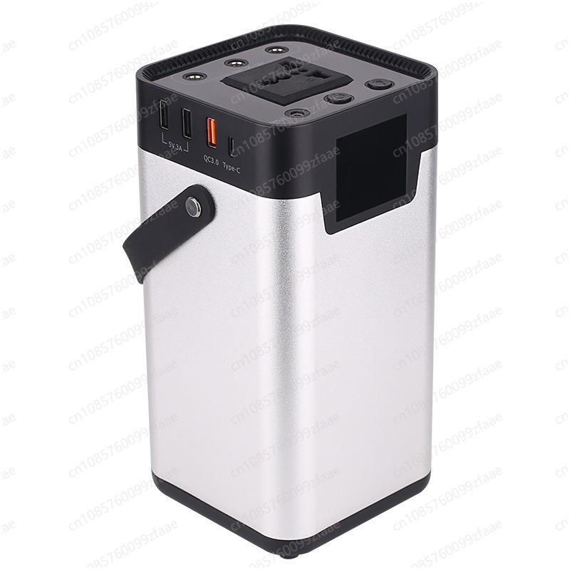 Outdoor Power Bank With Ac Outlet - สถานีไฟฟ้าพกพาพร้อมเต้ารับ AC ความจุขนาดใหญ่ เครื่องกำเนิดไฟฟ้าฉุกเฉินสำหรับใช้งานกลางแจ้ง ชาร์จเร็วผ่านพอร์ต USB