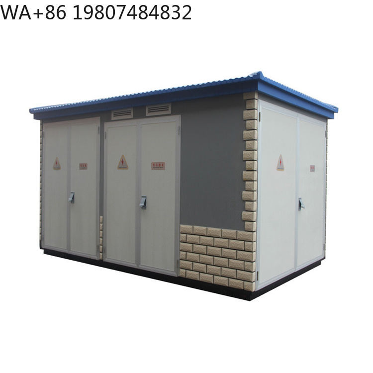 Outdoor Power Transformer - ตู้แปลงไฟฟ้าสำเร็จรูปชนิดกล่อง YB สำหรับใช้งานภายนอกอาคาร 11kV แบบกะทัดรัด โมดูลาร์