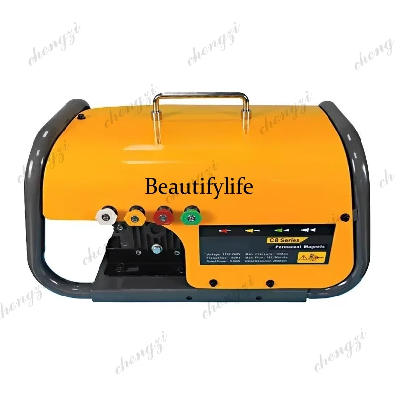 Outdoor Power Washer - เครื่องฉีดน้ำแรงดันสูง 2100 ปอนด์ต่อตารางนิ้ว 220 โวลต์ สำหรับงานทำความสะอาดเชิงพาณิชย์