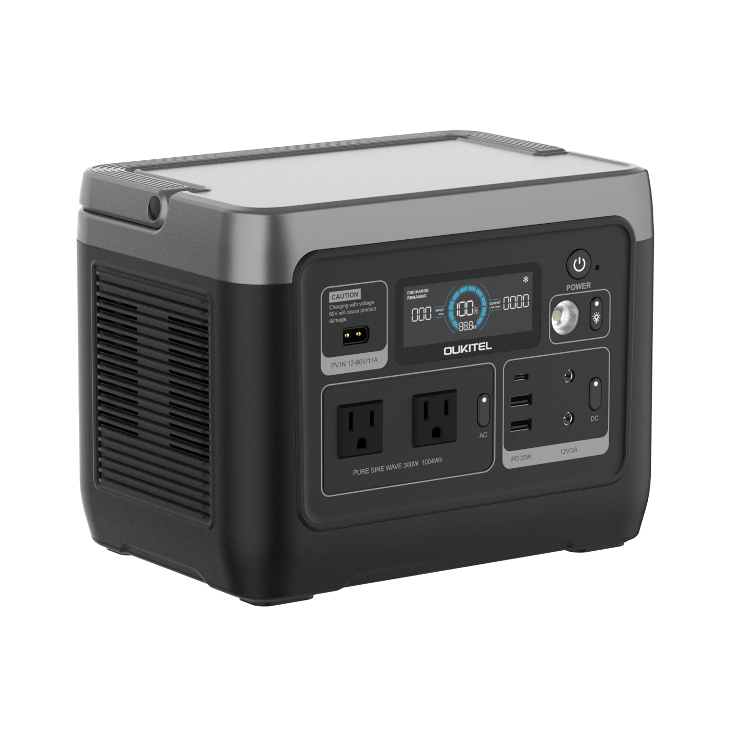 Outdoor Power Bank With Ac Outlet - แบตเตอรี่สำรองแบบพกพา 1004Wh 1KWh พร้อมช่องเสียบไฟ AC ชาร์จเร็ว