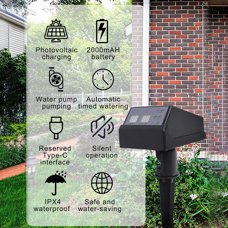ตัวตั้งเวลาควบคุมการรดน้ำพลังง - Outdoor Power Timer บทวิจารณ์และราคา