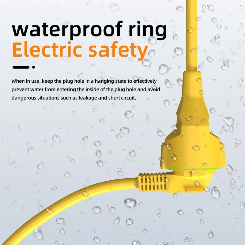 ปลั๊กพ่วง 16A EU Schuko 4KW พร - Outdoor Power Outlet บทวิจารณ์และราคา