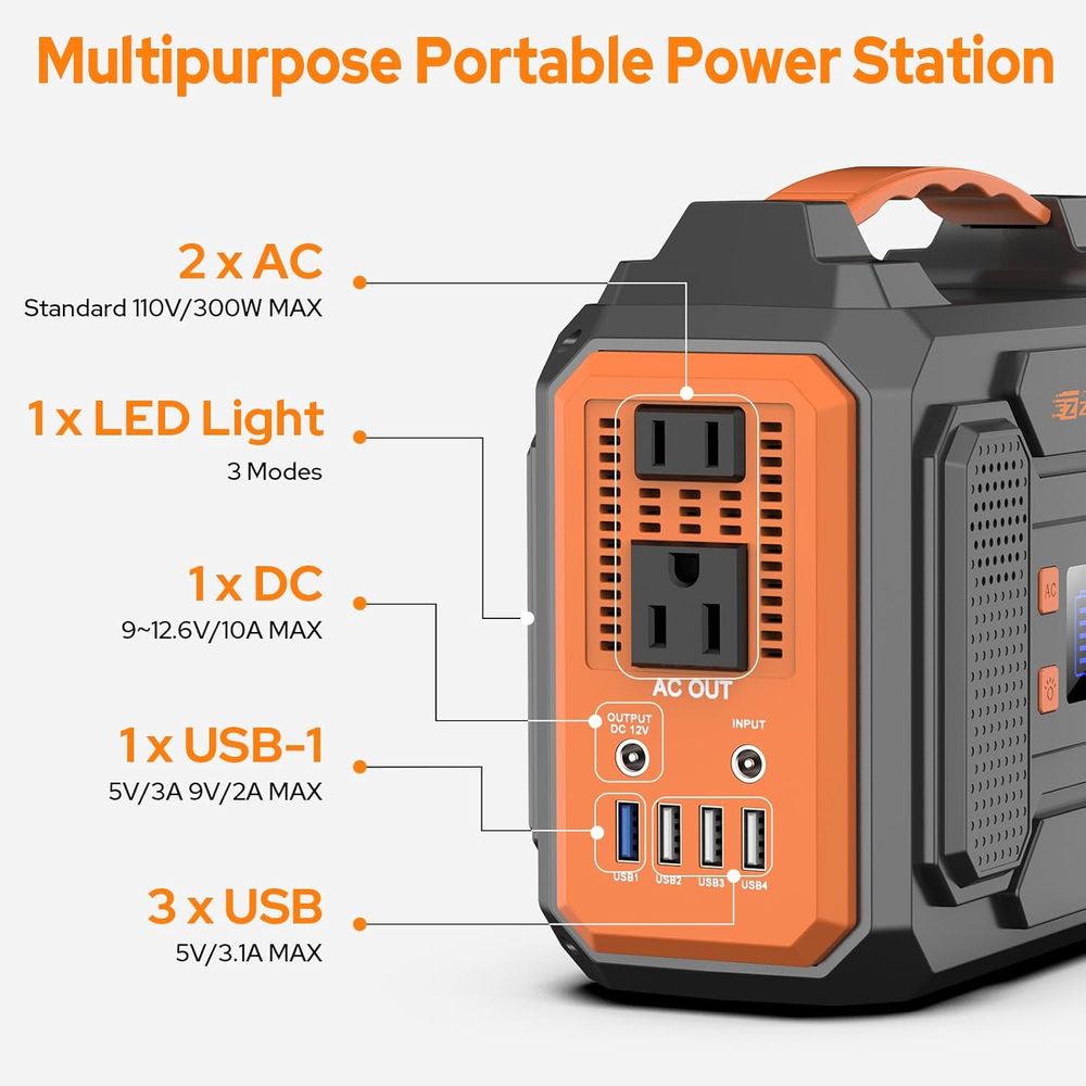 เครื่องกำเนิดไฟฟ้าพลังงานแสงอา - Outdoor Power Bank With Ac Outlet บทวิจารณ์และราคา