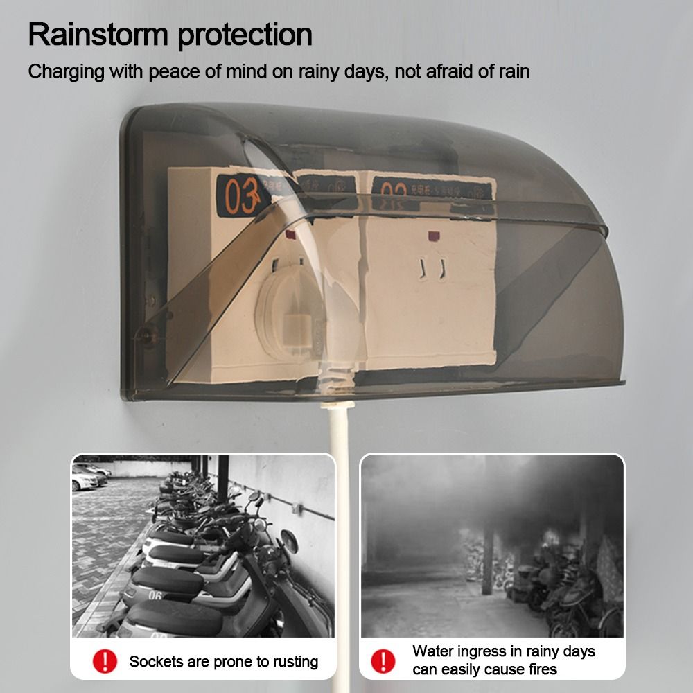 1 ชิ้นกลางแจ้งซ็อกเก็ตกล่องกัน - Outdoor Power Outlet บทวิจารณ์และราคา
