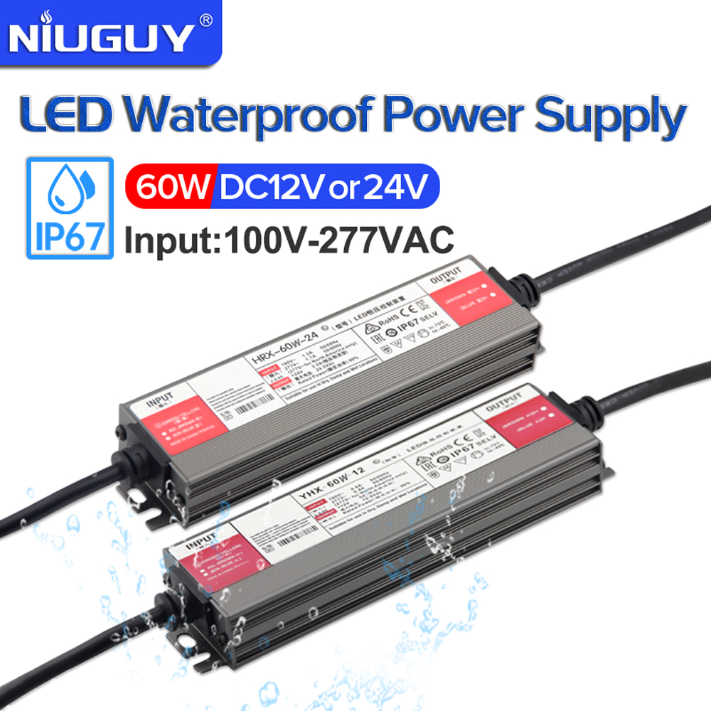 IP67 แหล่งจ่ายไฟกันน้ํา 60W DC - Outdoor Power Transformer บทวิจารณ์และราคา