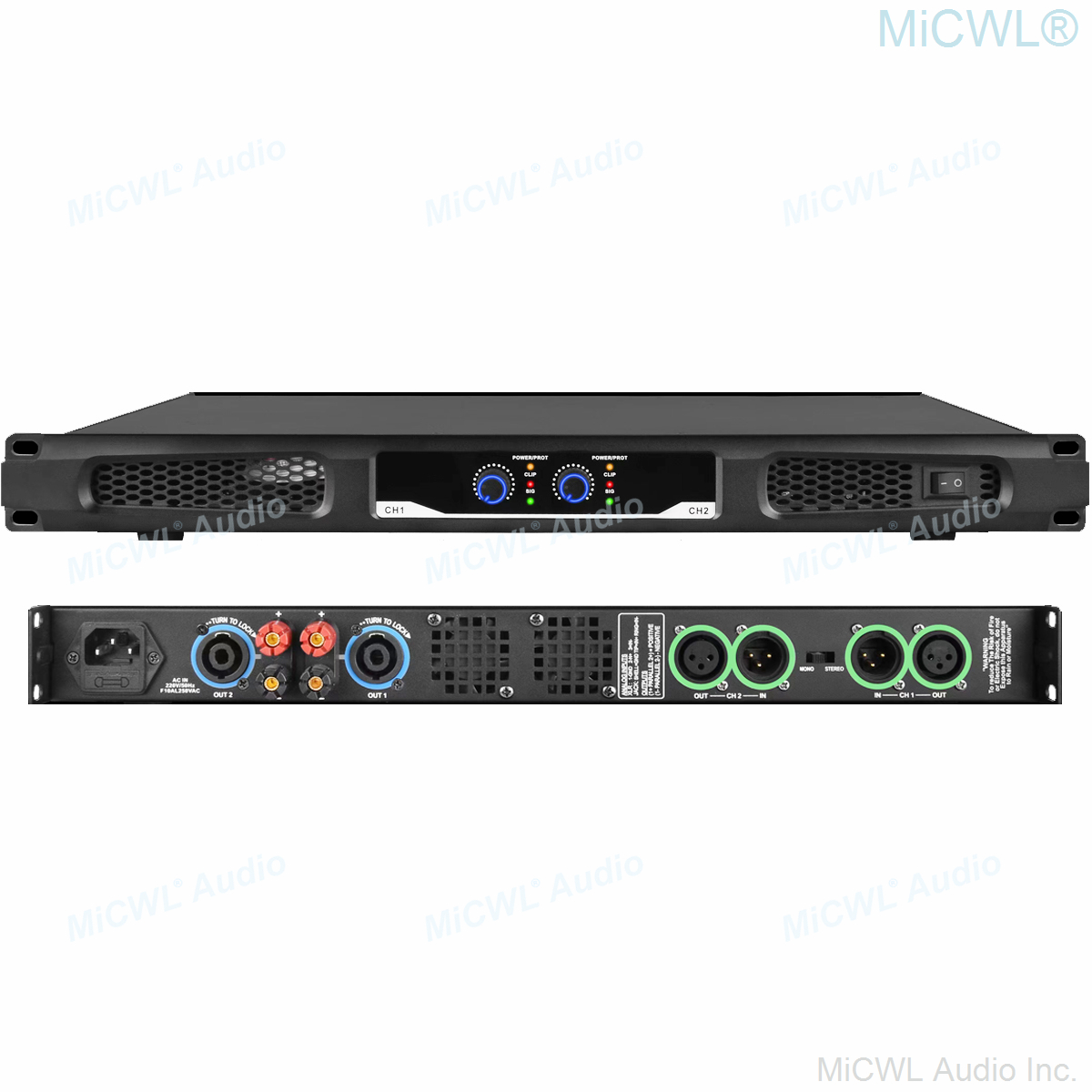 ชุดเครื่องเสียง micwl Pro CA 5 - Outdoor Power Amplifier บทวิจารณ์และราคา