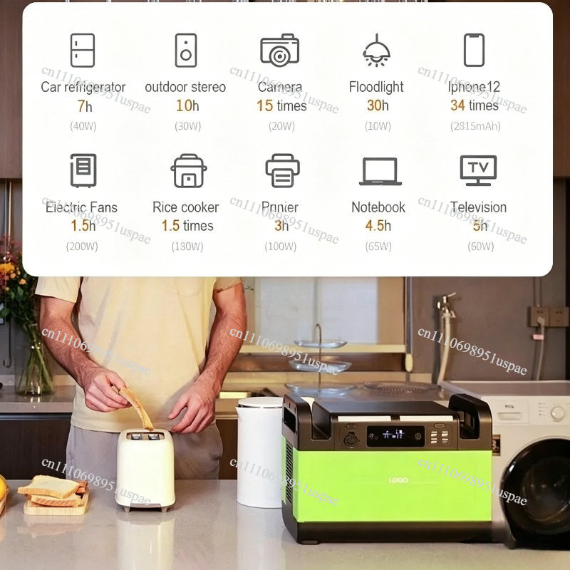 สถานีไฟฟ้าพกพา 1500 วัตต์ พร้อ - Outdoor Power Bank With Ac Outlet บทวิจารณ์และราคา