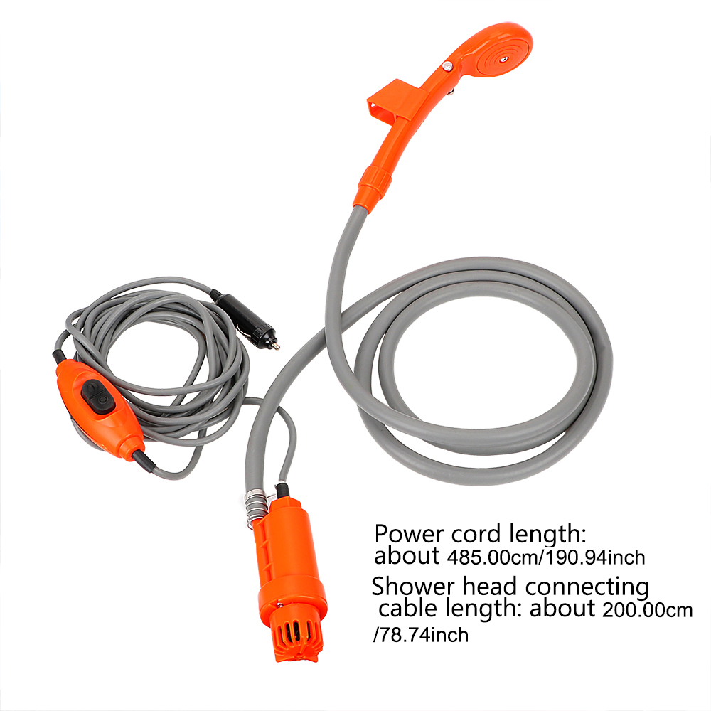 12V RV Caravan ฝักบัวท่อปั๊มซิ - Outdoor Power Washer บทวิจารณ์และราคา